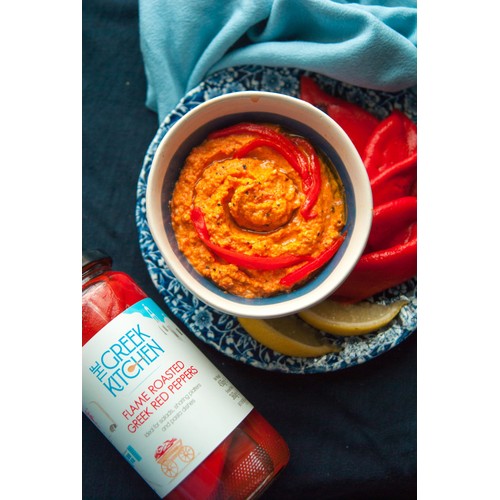The Greek Kitchen Flame Roasted Red Peppers thumbnail 3