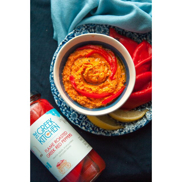 The Greek Kitchen Flame Roasted Red Peppers thumbnail 3