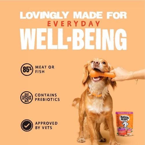 Barking Heads Bowl Lickin' Chicken Wet Dog Food Pouch thumbnail 4