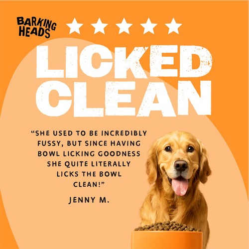 Barking Heads Bowl Lickin' Chicken Wet Dog Food Pouch thumbnail 7