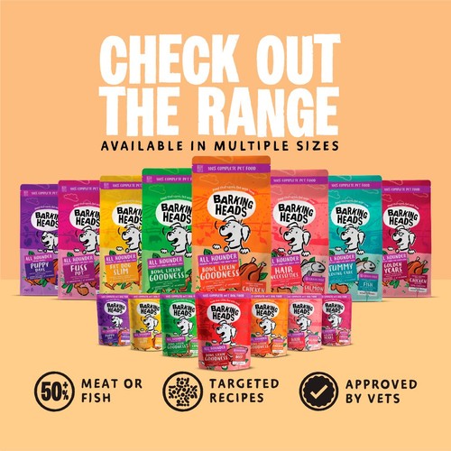 Barking Heads Bowl Lickin' Chicken Wet Dog Food Pouch thumbnail 8