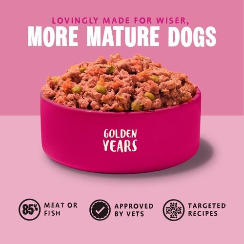 Barking Heads Golden Years Senior Wet Dog Food Pouch thumbnail 3