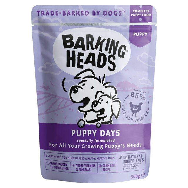 Barking Heads Puppy Days Wet Dog Food Pouch thumbnail 2