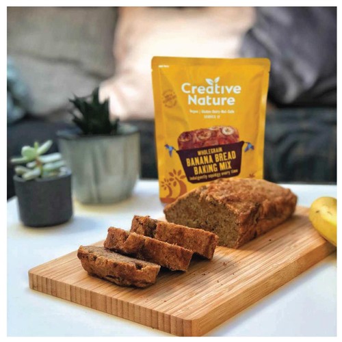 Creative Nature Organic Wholegrain Banana Bread Mix  thumbnail 2