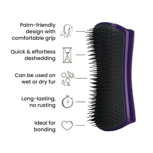 Pet Teezer De-Shedding Dog Grooming Brush thumbnail 4