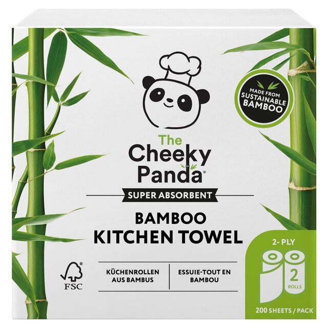 The Cheeky Panda Natural Bamboo Kitchen Rolls