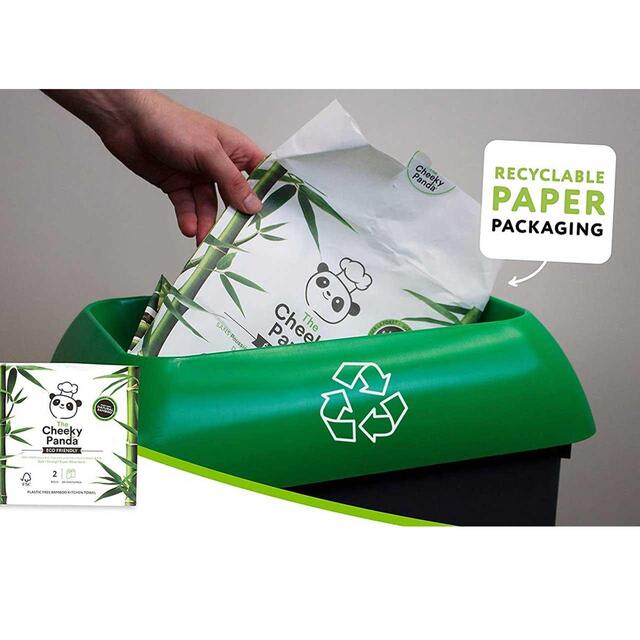 The Cheeky Panda Natural Bamboo Kitchen Rolls thumbnail 5