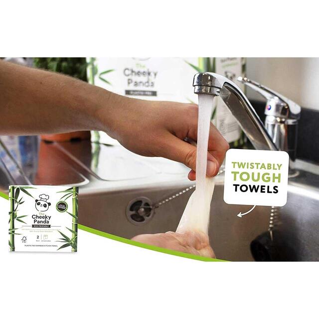 The Cheeky Panda Natural Bamboo Kitchen Rolls thumbnail 6