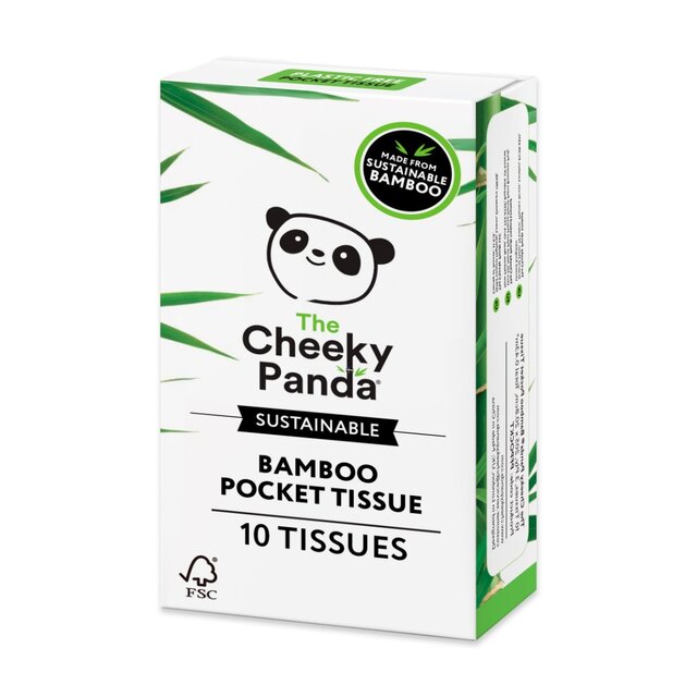 Cheeky Panda Natural Bamboo Pocket Tissue thumbnail 2