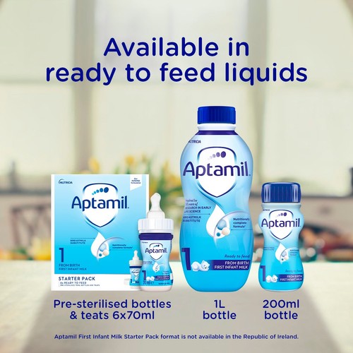 Aptamil 1 First Infant Baby Milk Formula Powder from Birth thumbnail 4