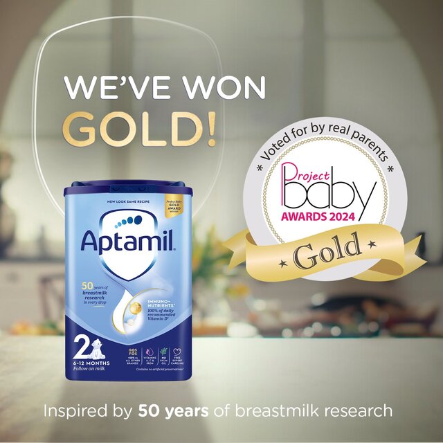 Aptamil 2 Follow On Baby Milk Formula Powder 6-12 Months thumbnail 5