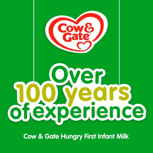 Cow & Gate Hungry First Infant Baby Milk Formula Powder from Birth thumbnail 7