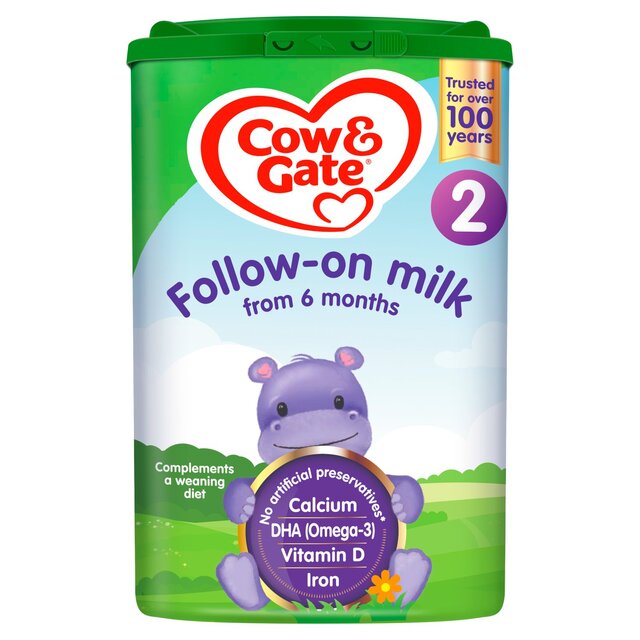 Cow & Gate 2 Follow On Baby Milk Formula Powder 6-12 Months thumbnail 2
