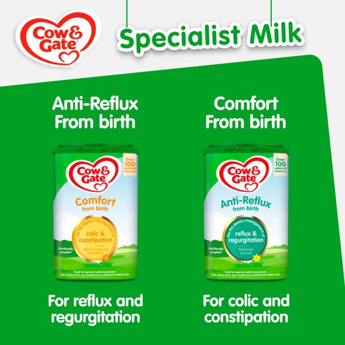 Cow & Gate Comfort Baby Milk Formula Powder from Birth thumbnail 5