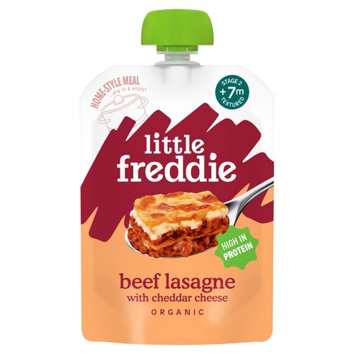 Little Freddie Organic Baby Food Beef Lasagne with Cheese