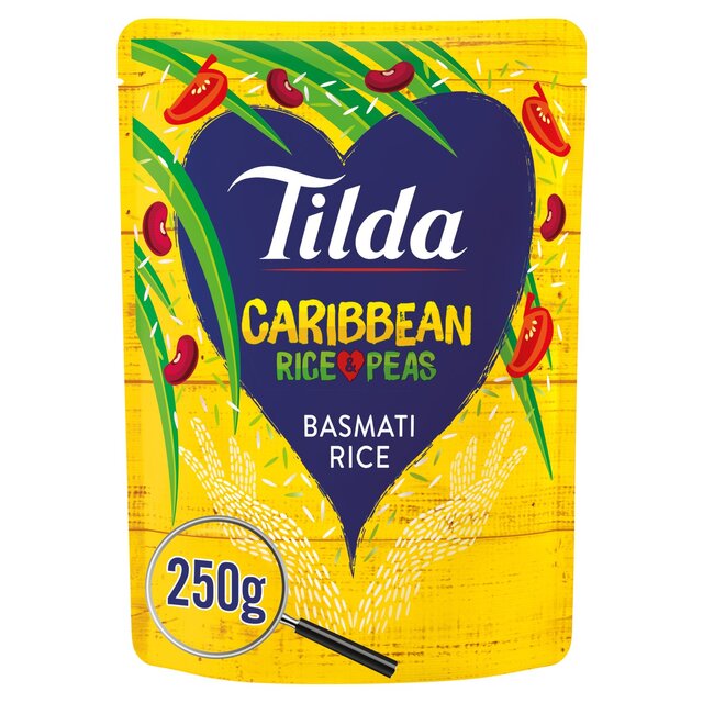 Tilda Microwave Caribbean Rice & Peas Basmati