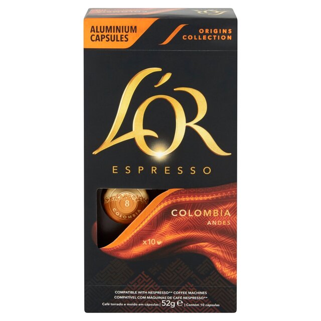 L'OR Colombia Coffee Pods x10 Intensity 8 thumbnail 5