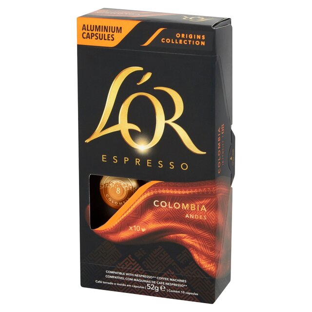 L'OR Colombia Coffee Pods x10 Intensity 8 thumbnail 8