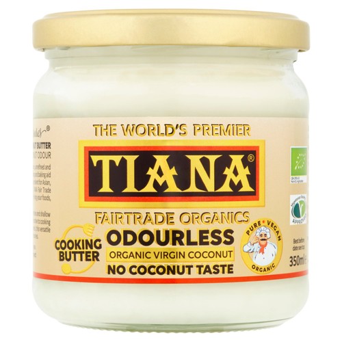 Tiana Fair Trade Organics Pure Virgin Coconut Cooking Butter