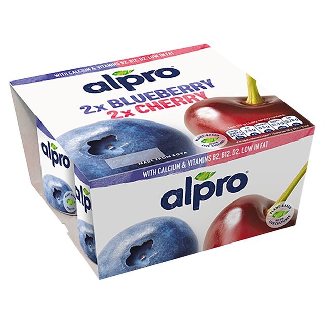 Alpro Blueberry & Cherry Yoghurt Alternative thumbnail 3