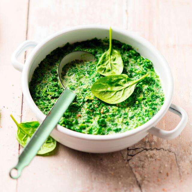 Picard Organic Chopped Spinach with Cream thumbnail 2