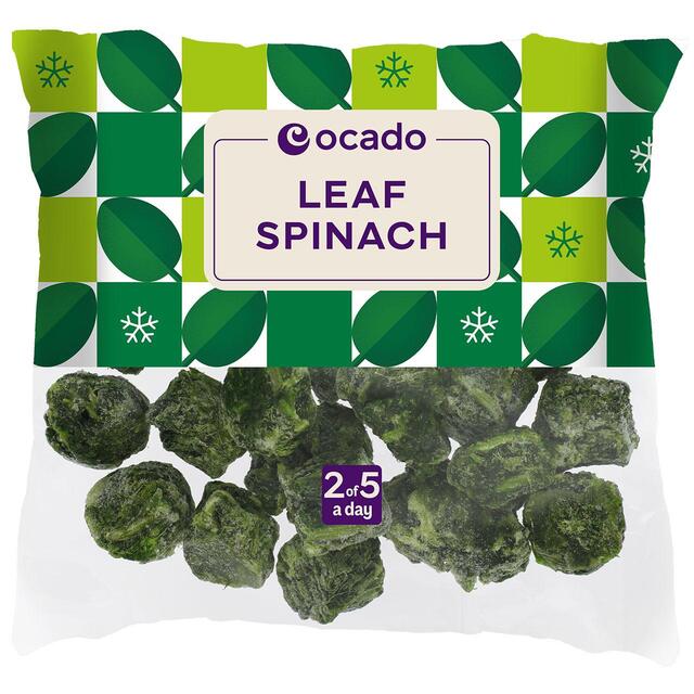 Ocado Frozen Leaf Spinach