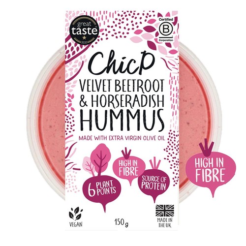 ChicP Beetroot & Horseradish Houmous