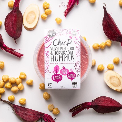 ChicP Velvet Beetroot & Horseradish Hummus thumbnail 4