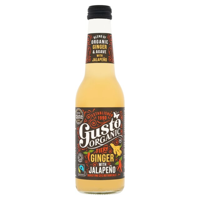 Gusto Organic Fairtrade Fiery Ginger with Jalapeno
