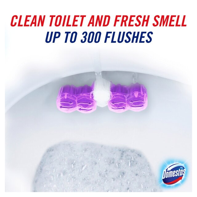 Domestos Power 5 Toilet Rim Block Lavender thumbnail 10