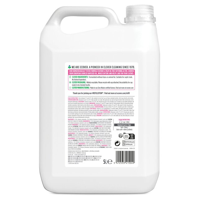 Ecover Fabric Conditioner Refill 166 Wash thumbnail 2