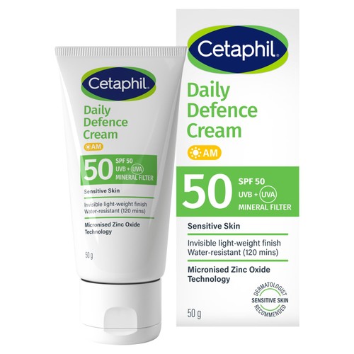 Cetaphil Daily Defence Cream SPF 50 Sunscreen