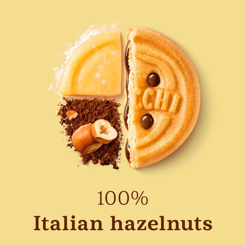 Mulino Bianco Baiocchi Biscuits with Hazelnut Cocoa Filling thumbnail 4