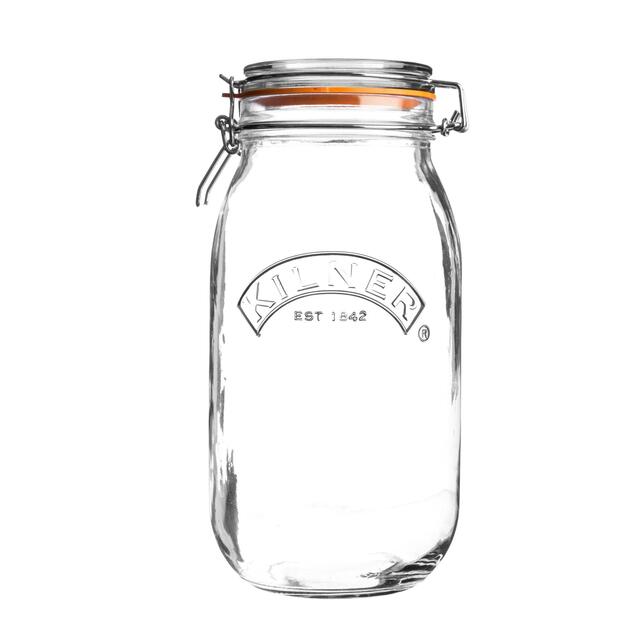 Kilner Clip Top Round Jar 3L thumbnail 2