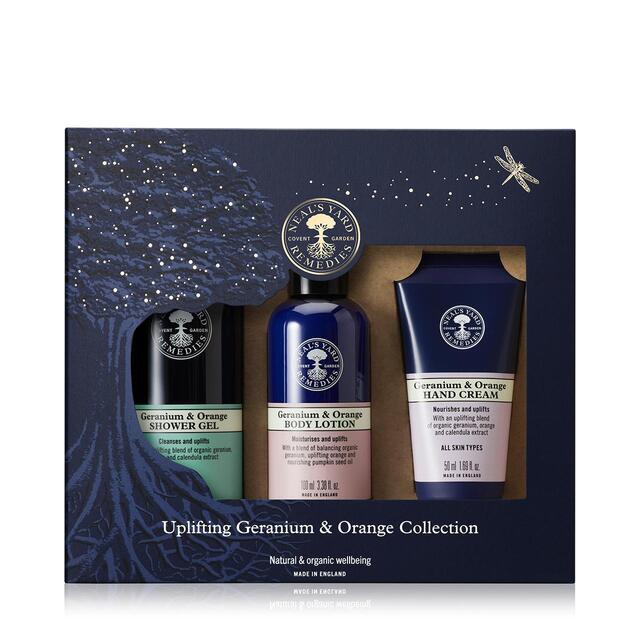 Neal's Yard Remedies Uplifting Geranium & Orange Bath & Body Collection