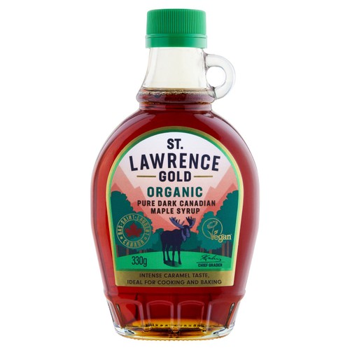 St Lawrence Gold Organic Pure Maple Syrup Dark