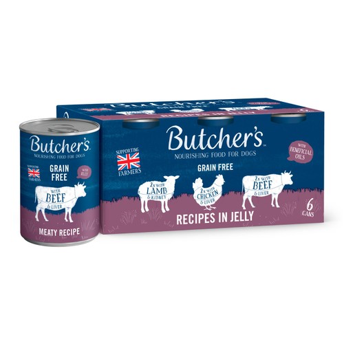 Butcher's Recipes in Jelly Dog Food Tins thumbnail 3