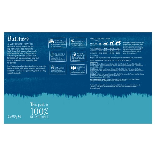 Butcher's Puppy Perfect Dog Food Tins thumbnail 2