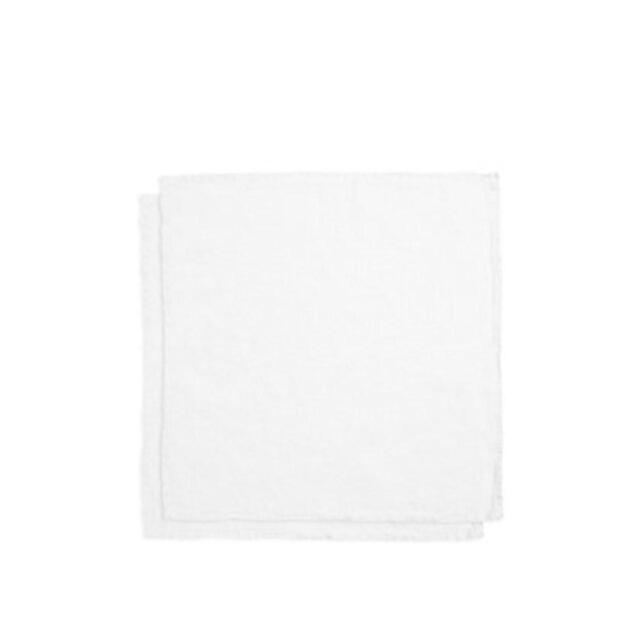 Daylesford Tiller Large White Linen Napkins