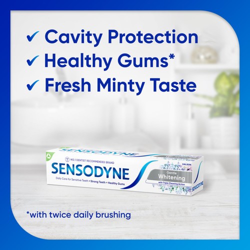 Sensodyne Sensitive Daily Care Gentle Whitening Toothpaste thumbnail 4