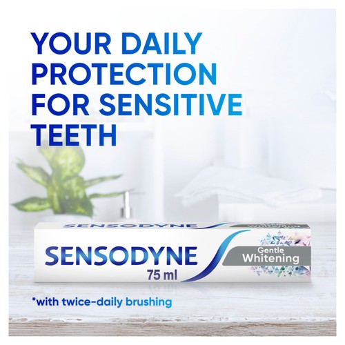 Sensodyne Sensitive Daily Care Gentle Whitening Toothpaste thumbnail 9