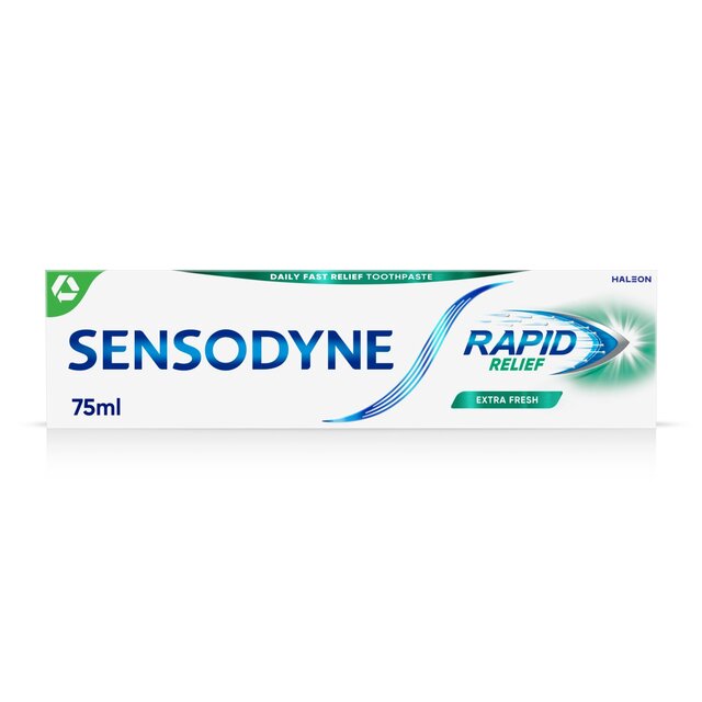 Sensodyne Rapid Relief Sensitive Teeth Extra Fresh Toothpaste thumbnail 2