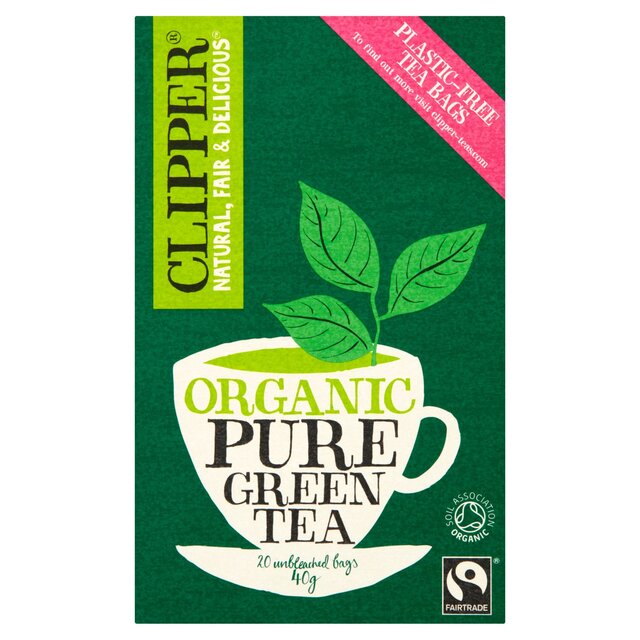Clipper Organic Fairtrade Green Tea Bags thumbnail 2