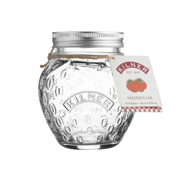 Kilner Strawberry Fruit Preserve Jar 400ml thumbnail 2