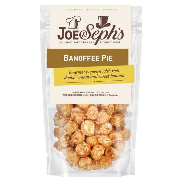 Joe & Seph's Popcorn Banoffee Pie