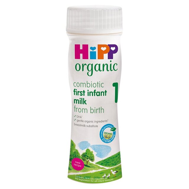HiPP Organic 1 First Infant Baby Milk Liquid Formula From Birth thumbnail 2
