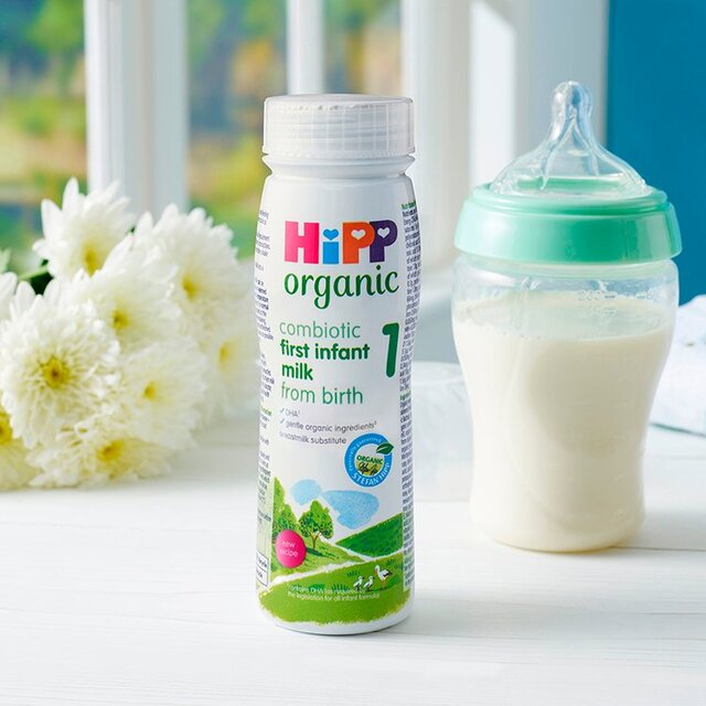 HiPP Organic 1 First Infant Baby Milk Liquid Formula From Birth thumbnail 3