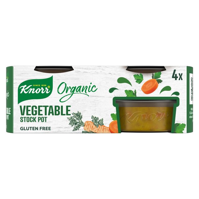 Knorr 4 Organic Vegetable Stock Pot thumbnail 2