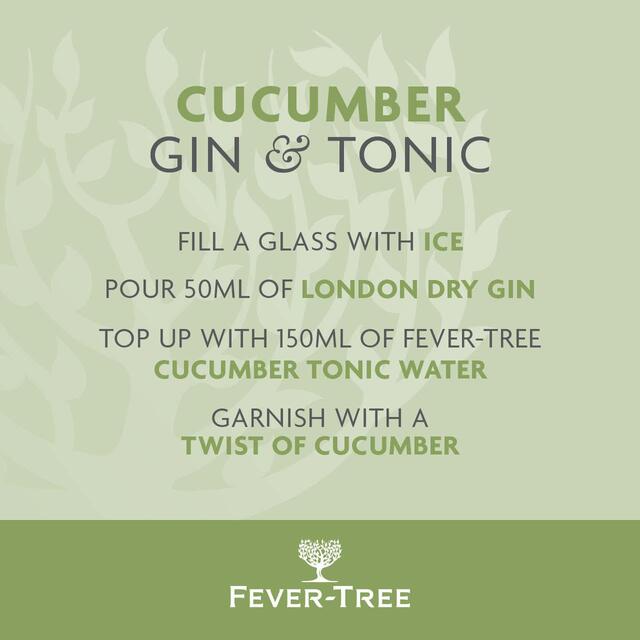 Fever-Tree Light Cucumber Tonic Water thumbnail 3