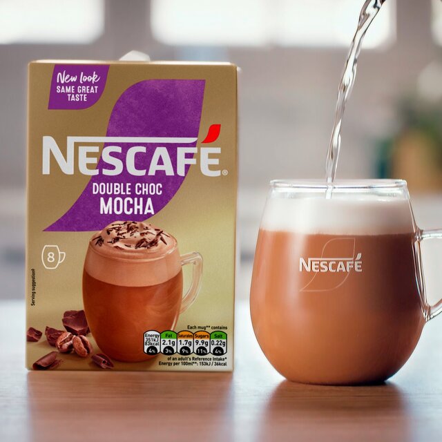 Nescafe Double Choc Mocha Instant Coffee 7 Sachets thumbnail 6